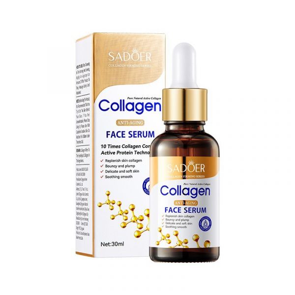 (Wrinkled box) Moisturizing serum with natural active collagen SADOER.(44791)
